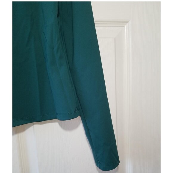 Top green Forever 21 long sleeve size large - Picture 3 of 5